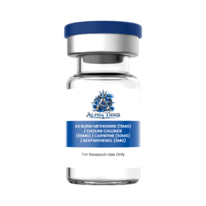 4X Blend Methionine (15mg) / Choline Chloride (50mg) / Carnitine (50mg) / Dexpanthenol (5mg)